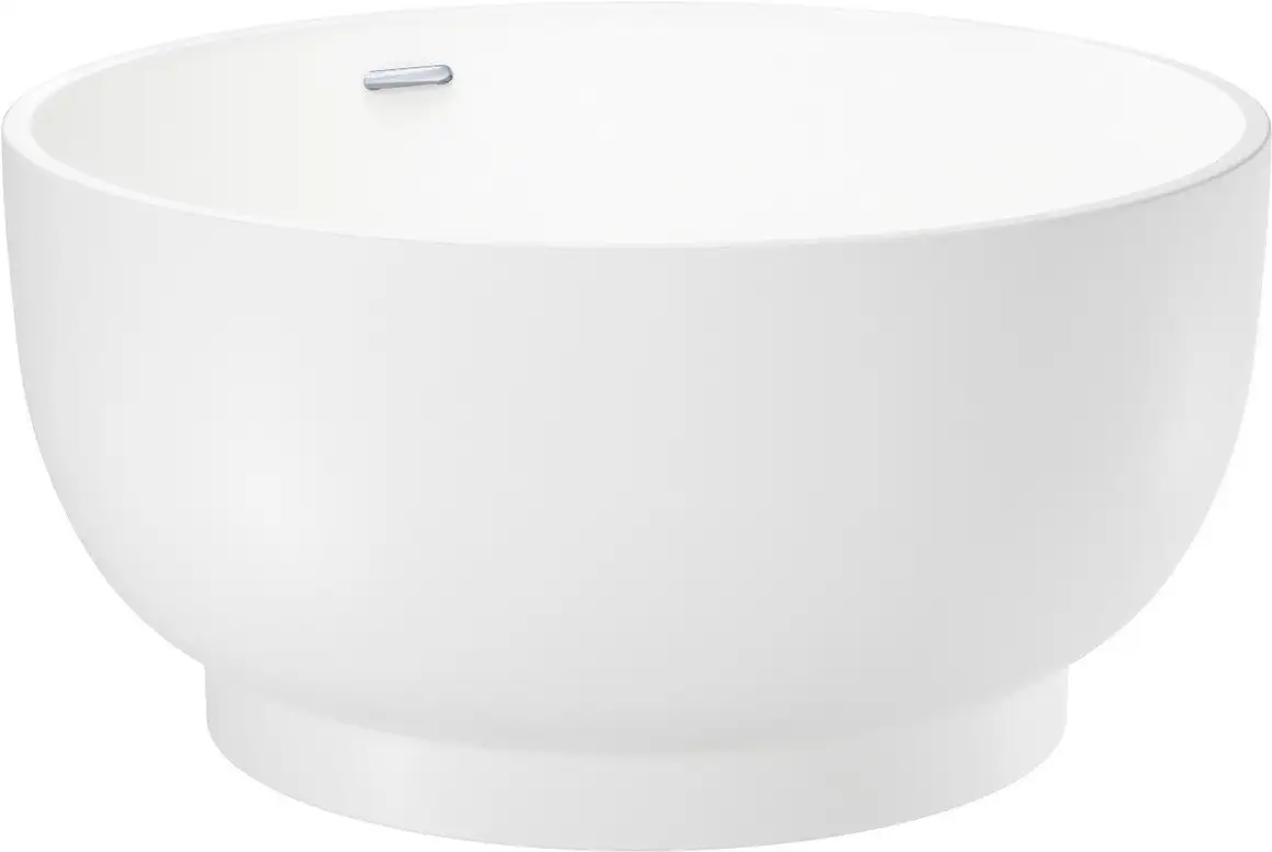 Ванна Wellsee Crepe de France 130x130 236701001 (отдельностоящая ванна белый глянец, экран, ножки, сифон-автомат хром) - фото товара