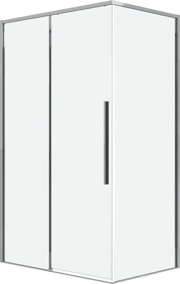 Душевая стенка Grossman Galaxy 80x195 200.K33.01.80.10.00 (хром/стекло прозрачное) - фото товара