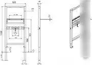 Инсталляция для раковины Aquatek INSR-0000001 - фото товара