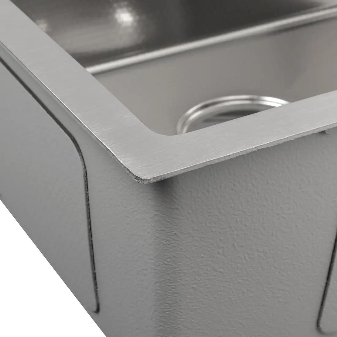 Кухонная мойка ARFEKA ECO AR 450*500 SATIN DECOR MILLET GRAINS - фото товара