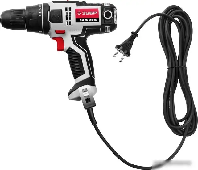 Дрель-шуруповерт Зубр ДШ-М3-500-2 К – фото товара