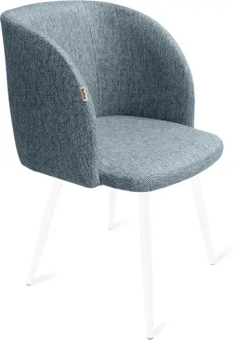 Стул Sheffilton SHT-ST33/S95-1 (синий лед/белый муар) – изображение в каталоге