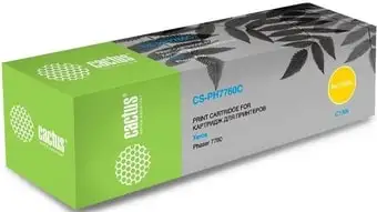 Картридж CACTUS CS-PH7760C (аналог 106R01160) – изображение в каталоге