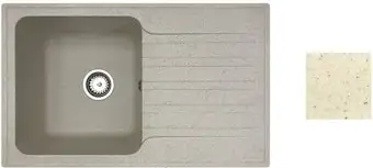 Кухонная мойка БелЭворс Styl L (бежевый) - изображение в каталоге