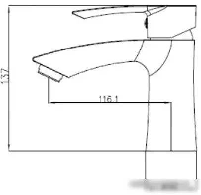 Смеситель Kaiser Aurora 67011 - фото товара
