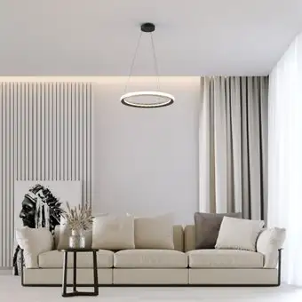 Подвесная люстра Евросвет 40024/1 LED (серый) – изображение в каталоге