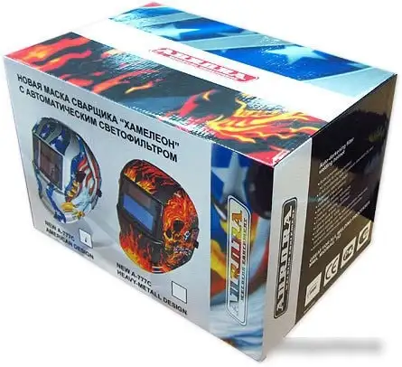 Сварочная маска Aurora A-777 (heavy metal) – фото товара