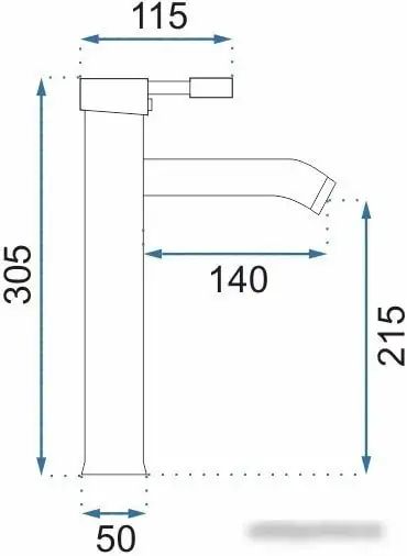 Смеситель Rea Graf REA-B0027 (хром) - фото товара