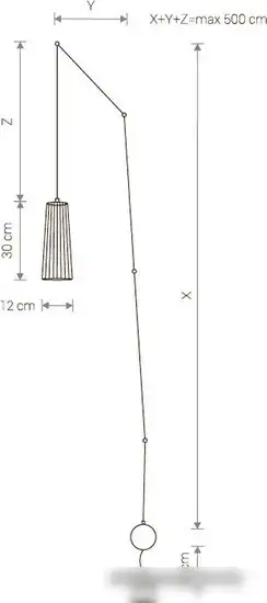 Люстра средней высоты Nowodvorski Dover 9264 – фото товара