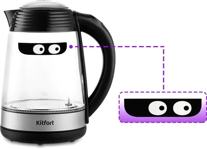 Электрический чайник Kitfort KT-6126 - фото товара