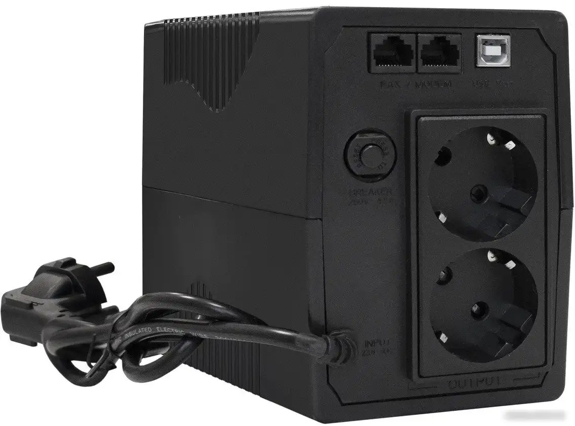 Источник бесперебойного питания ExeGate Power Smart ULB-850.LCD.AVR.2SH.RJ.USB EP285478RUS – фото товара
