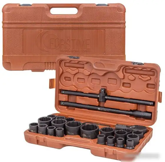 Набор трещотка с головками Forstime FT-68262-9MPB (26 предметов) – фото товара