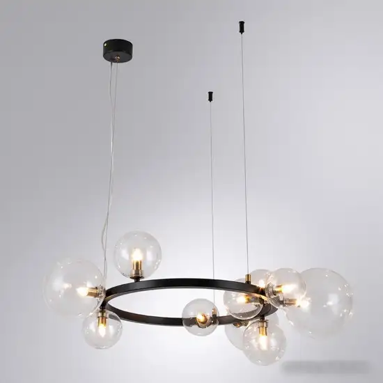 Подвесная люстра Arte Lamp Vincent A7790SP-10BK – фото товара