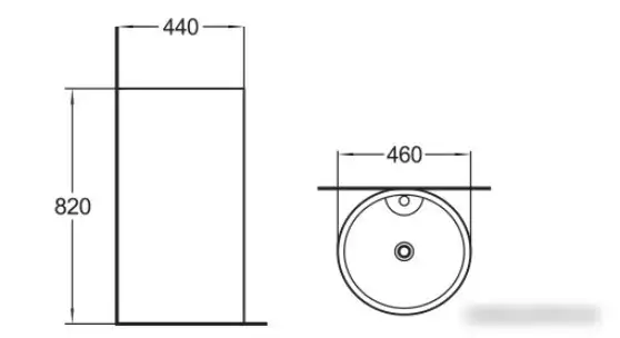 Умывальник SantiLine SL-4003 - фото товара