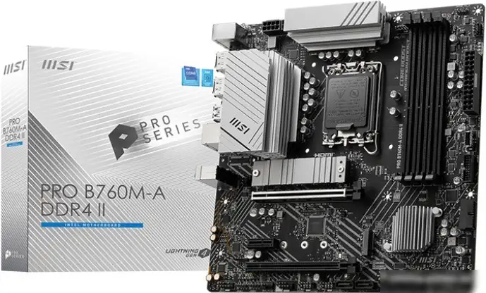 Материнская плата MSI Pro B760M-A DDR4 II – фото товара