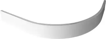 Экран под ванну WeltWasser SKR12080-WT L 118x78 см
