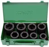 Набор торцевых головок Toptul GDAD0803 8 предметов – изображение в каталоге