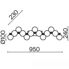 Бра Maytoni Dallas MOD547WL-13BS – фото товара