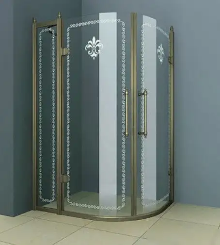 Душевая стенка Cezares RETRO-A-30-FIX-CP-Br (боковая) - фото товара