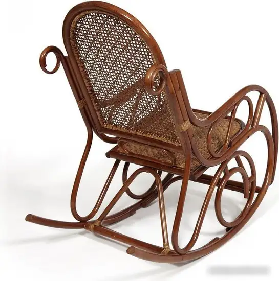 Кресло-качалка TetChair Milano без подушки (орех) – фото товара