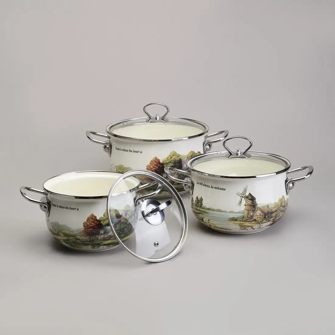 Набор кастрюль Agness 943-106 – фото товара