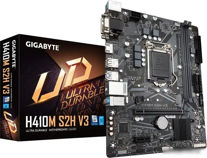 Материнская плата Gigabyte H410M S2H V3 (rev. 1.0) – фото товара