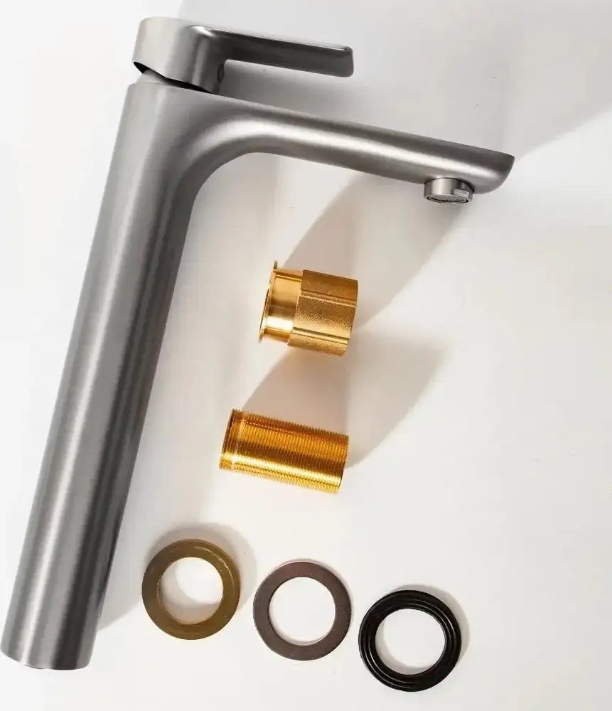 Смеситель Hansberge H2099 (никель) - фото товара