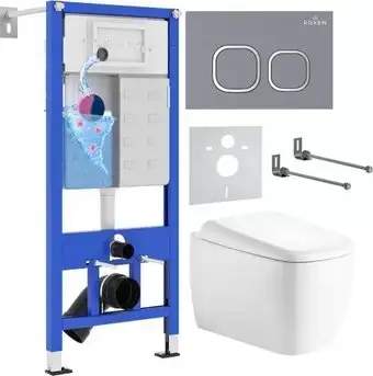 Унитаз подвесной Roxen StounFix Dual Fresh 968519 - изображение в каталоге