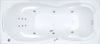 Ванна Triton Цезарь 180x80 Стандарт Flat (с гидромассажем) - изображение в каталоге