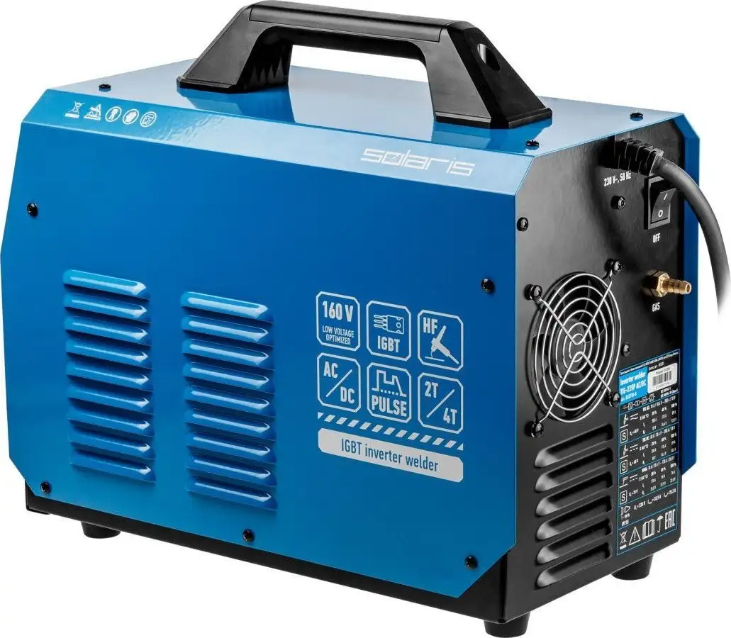 Сварочный инвертор Solaris TIG-225P – фото товара