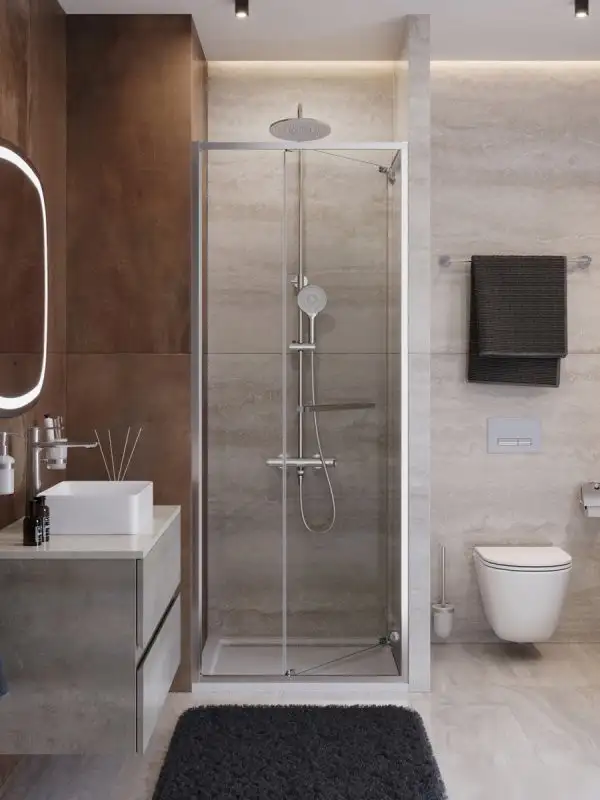 Душевая дверь Cezares LUX-B-FS-1-100-C-CR - фото товара