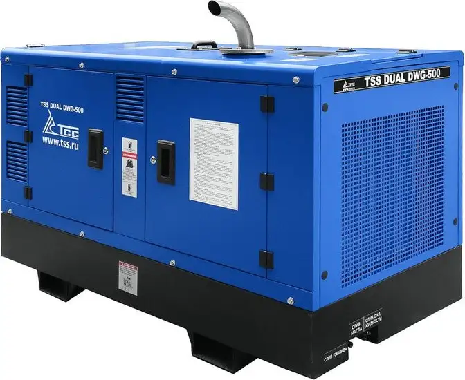 Дизельный генератор ТСС DUAL DWG-500 – фото товара