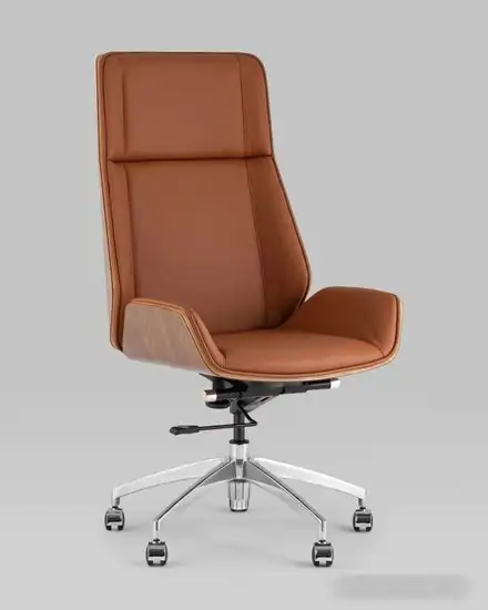 Офисное кресло TopChairs Crown SN A312 8383-14 Walnut Back (коричневый) – фото товара