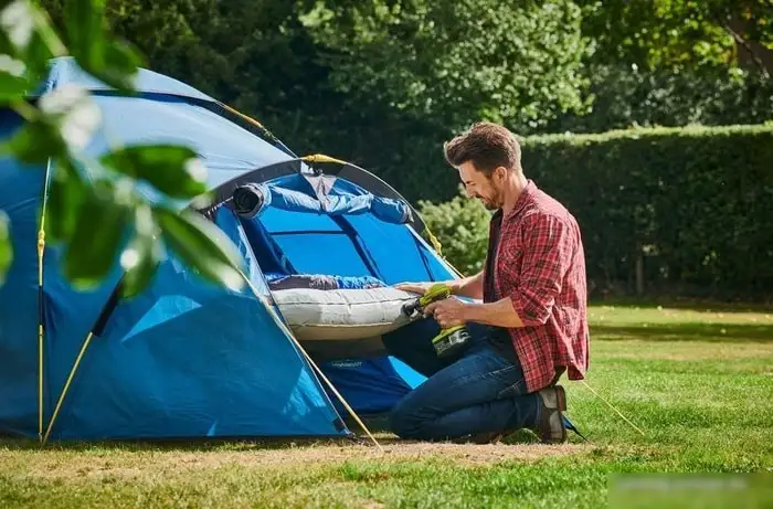 Автомобильный компрессор Ryobi R18Vi-0 (без аккумулятора) – фото товара