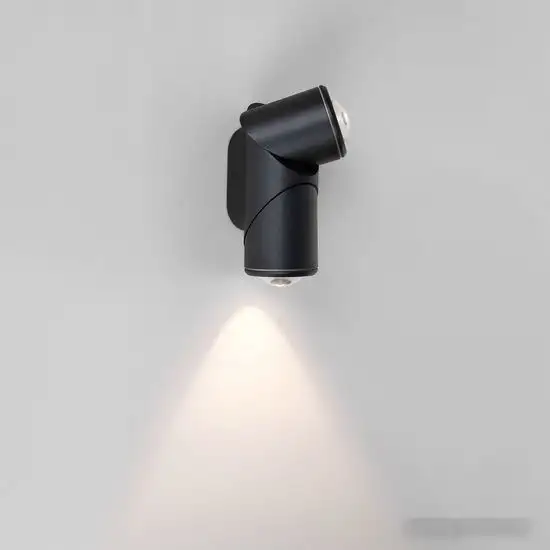 Уличный настенный светильник Elektrostandard Gira D LED 35127/D (черный) – фото товара