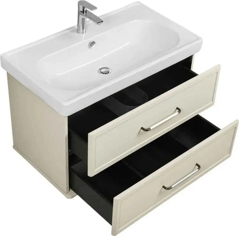 Акватон Тумба под умывальник Нео-Классика 65 1A290101NCTG0 (белый камень) – фото товара