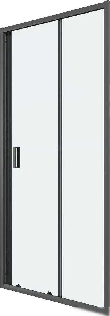 Душевая дверь Niagara NG-651-9AB 90x190 (черный/прозрачное стекло) - фото товара