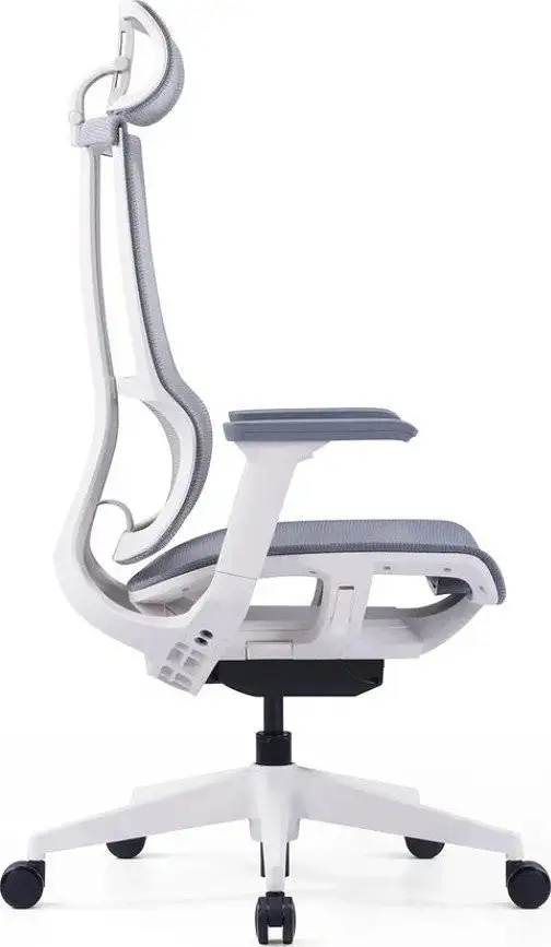 Офисное кресло SitZone E-303-001A-P1-WH (сетка, серый) – фото товара