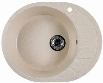 Кухонная мойка Marblan Ovata L (гранит, с сифоном) - изображение в каталоге