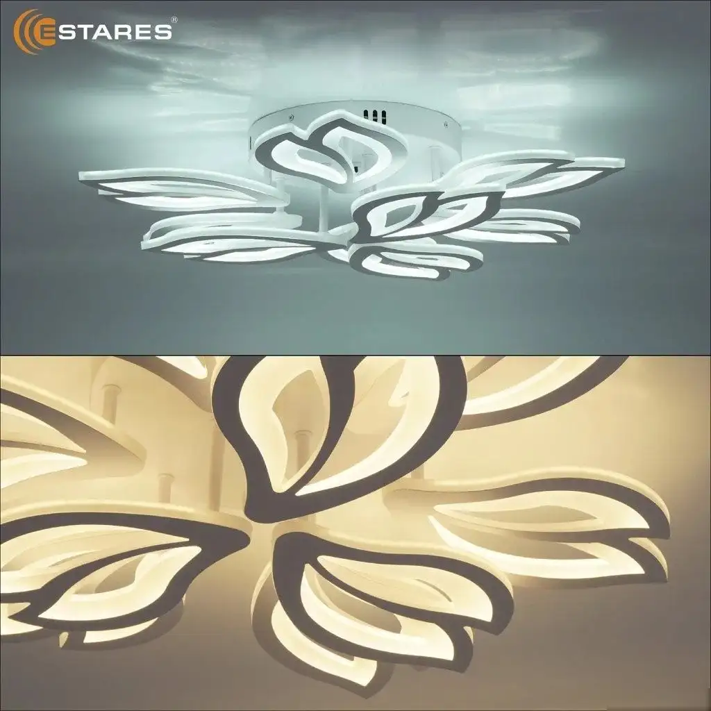 Подвесная люстра Estares Medea 120W 9F-RC-645x135-WHITE/WHITE-220-IP20 – фото товара