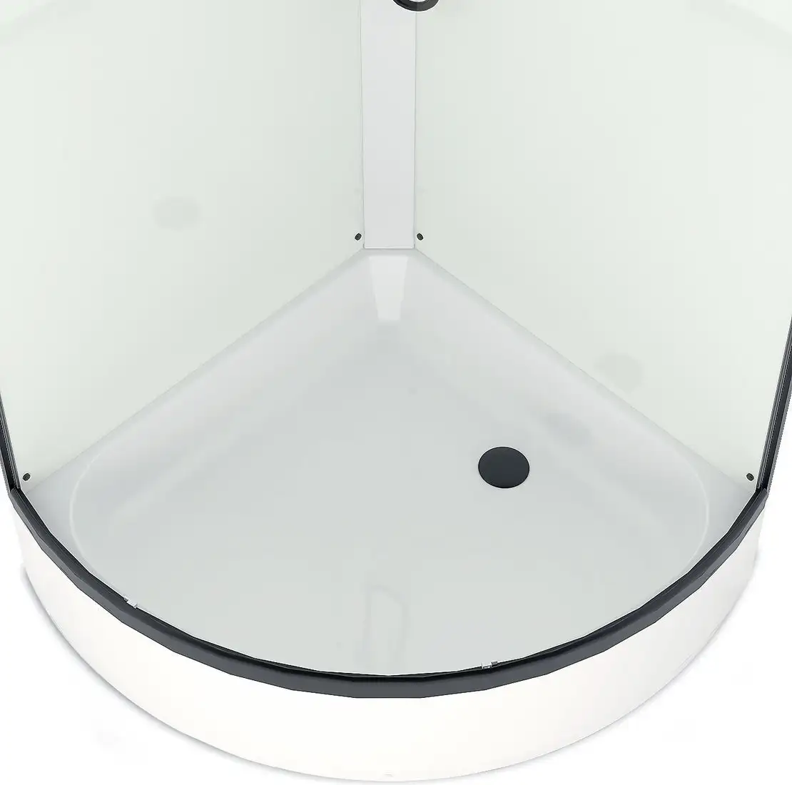 Душевая кабина Domani-Spa Simple 99 Mid 90x90 DS01Sm99MWM00.Gt-V1.2-Black - фото товара