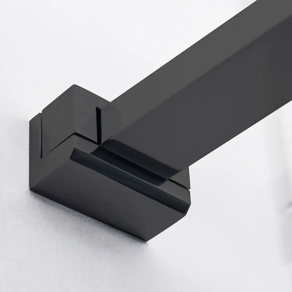 Душевая стенка Roth ECWALK/1000 (черный/прозрачное стекло) - фото товара