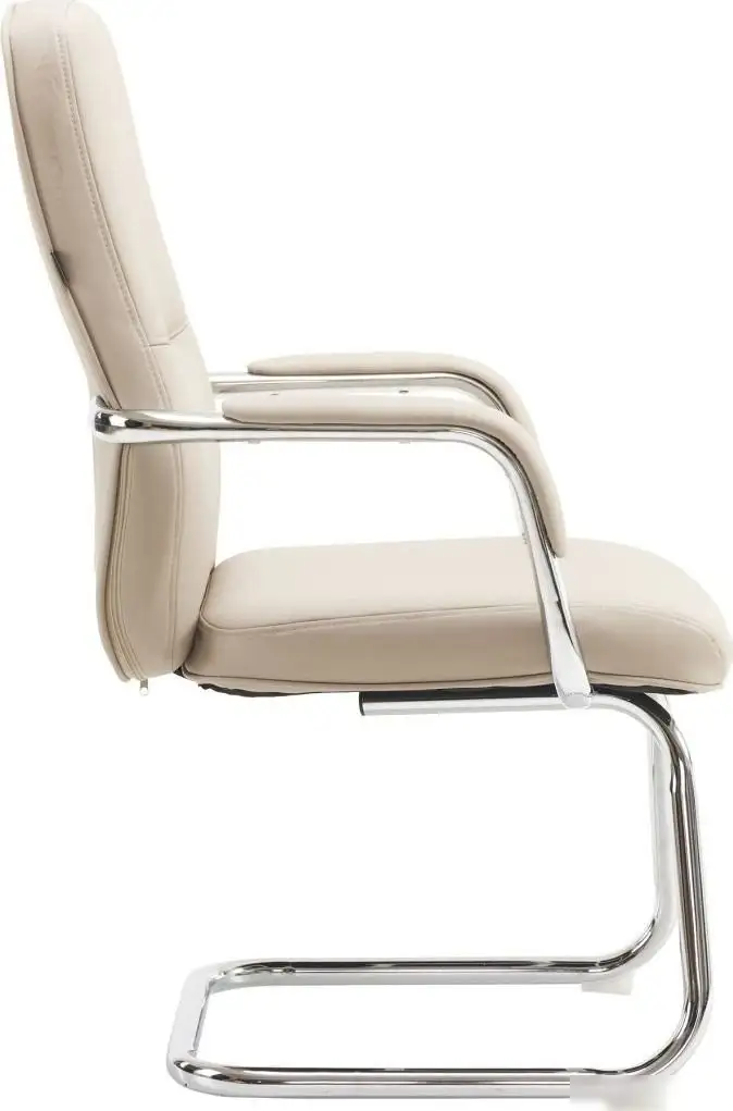 Офисный стул Everprof Vesta CF (экокожа, бежевый) – фото товара