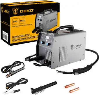 Сварочный инвертор Deko DKWM250A PRO 051-4687 – изображение в каталоге