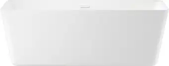 Ванна Wellsee DeSire 175,5x76 231503002 (отдельностоящая ванна белый глянец, экран, ножки, сифон-автомат глянцевый белый) - изображение в каталоге