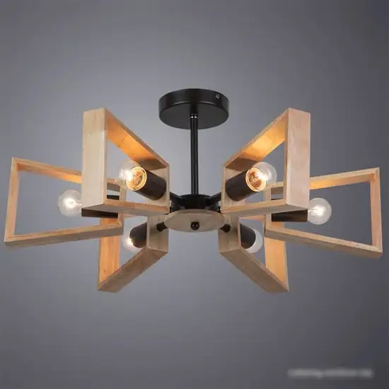 Люстра средней высоты Arte Lamp Brussels A8030PL-6BK – фото товара