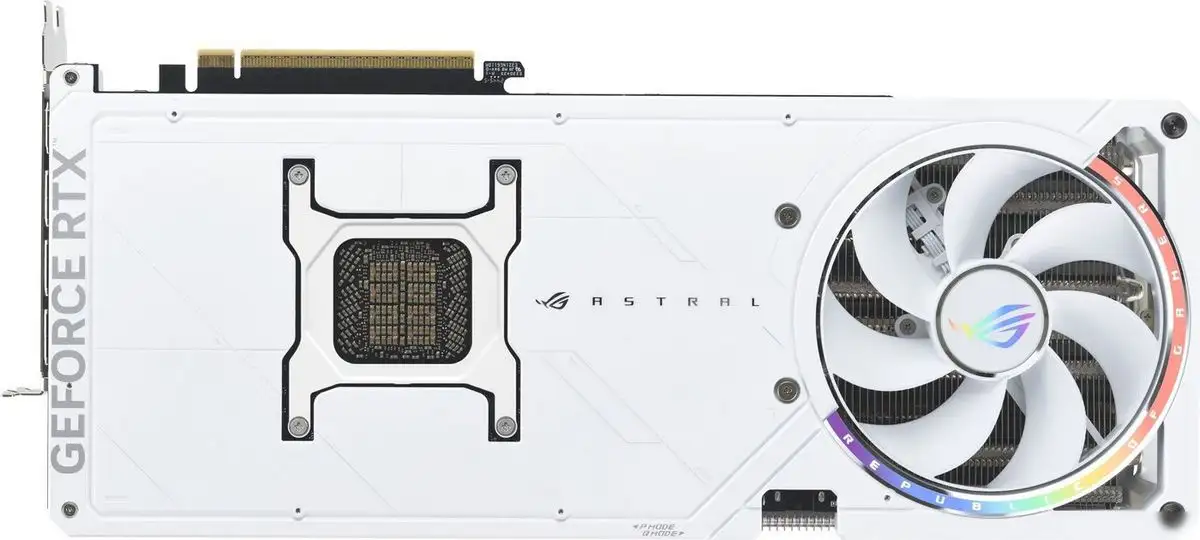 Видеокарта ASUS ROG Astral GeForce RTX 5090 32GB GDDR7 White OC Edition – фото товара