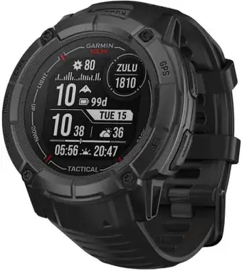 Умные часы Garmin Instinct 2x Solar Tactical Edition (черный)