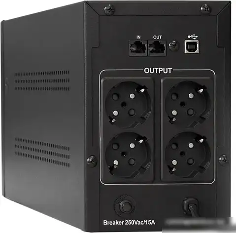 Источник бесперебойного питания ExeGate LLB-2200.LCD.AVR.EURO.RJ.USB EP285531RUS – фото товара