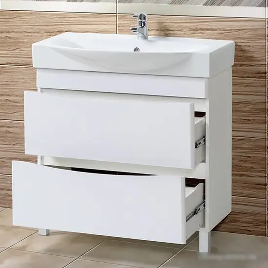 Акваль Тумба Верна 85 АВ.85.10.20.N под умывальник Элвис 850 – фото товара